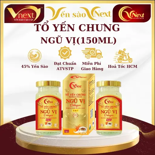Yến Chưng Ngũ Vị Collagen 150ml