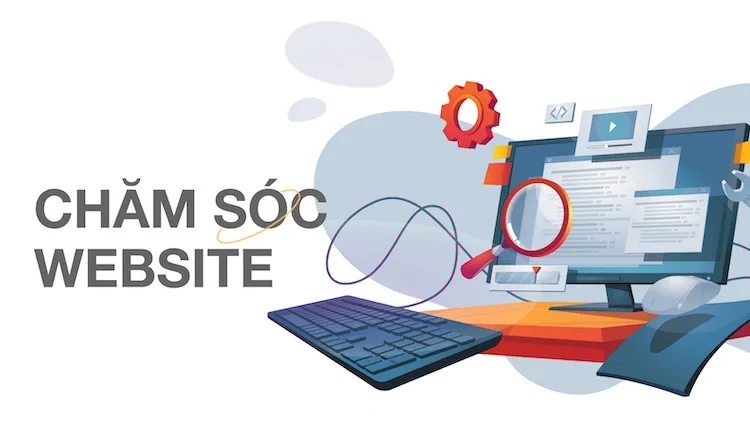 dịch vụ chăm sóc website tổng thể