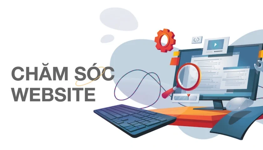 dịch vụ chăm sóc website tổng thể