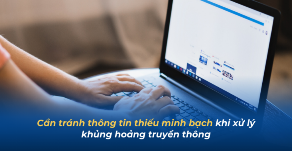 truyền thông minh bạch trong khủng hoảng
